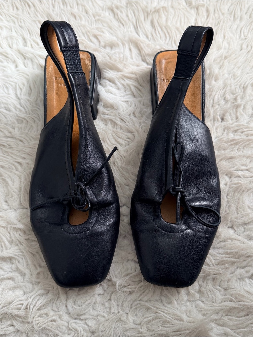 Sezane Philippine Low Mary Janes - Black - Picture 2 of 9